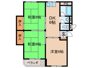 辻マンションの物件間取画像